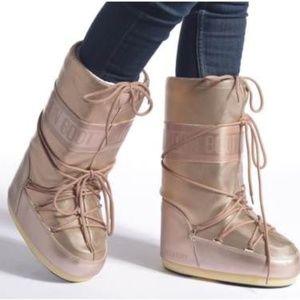 Moon Boots Rose Gold Tecnica Snow 